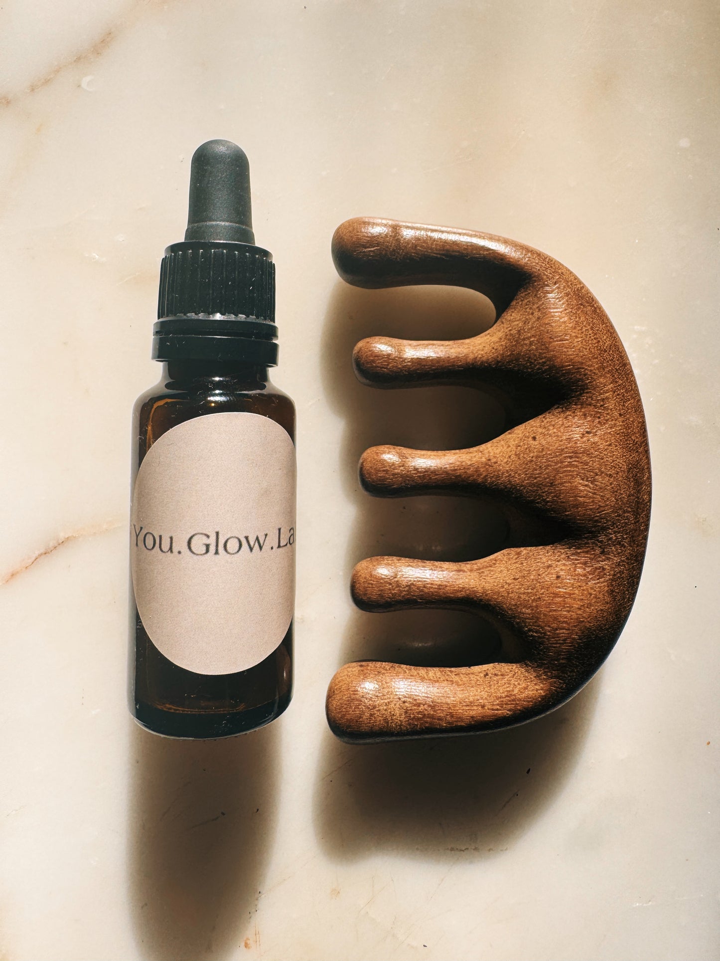 Massagekam rundad & Moringa olja