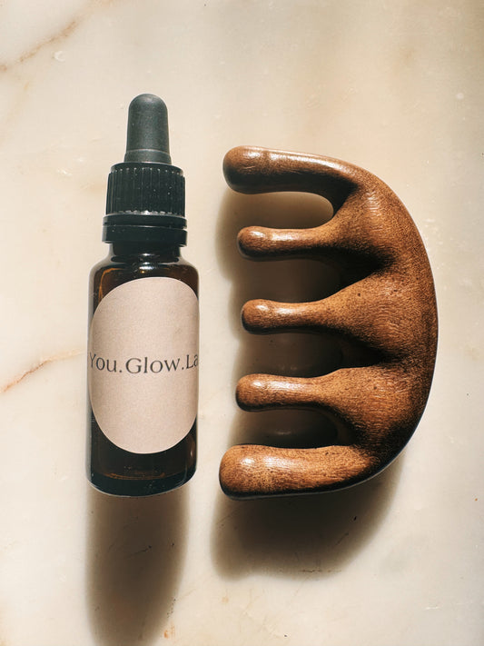 Massagekam rundad & Moringa olja